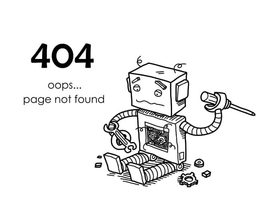 website 404 errors